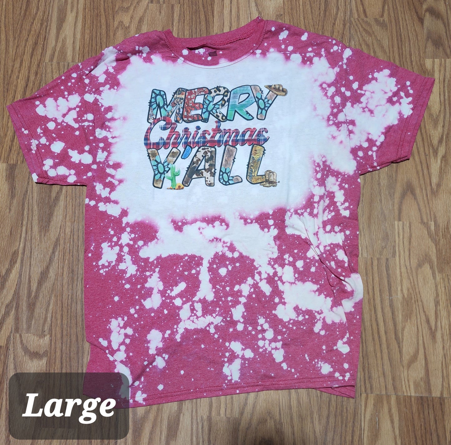 Merry Christmas Yall red