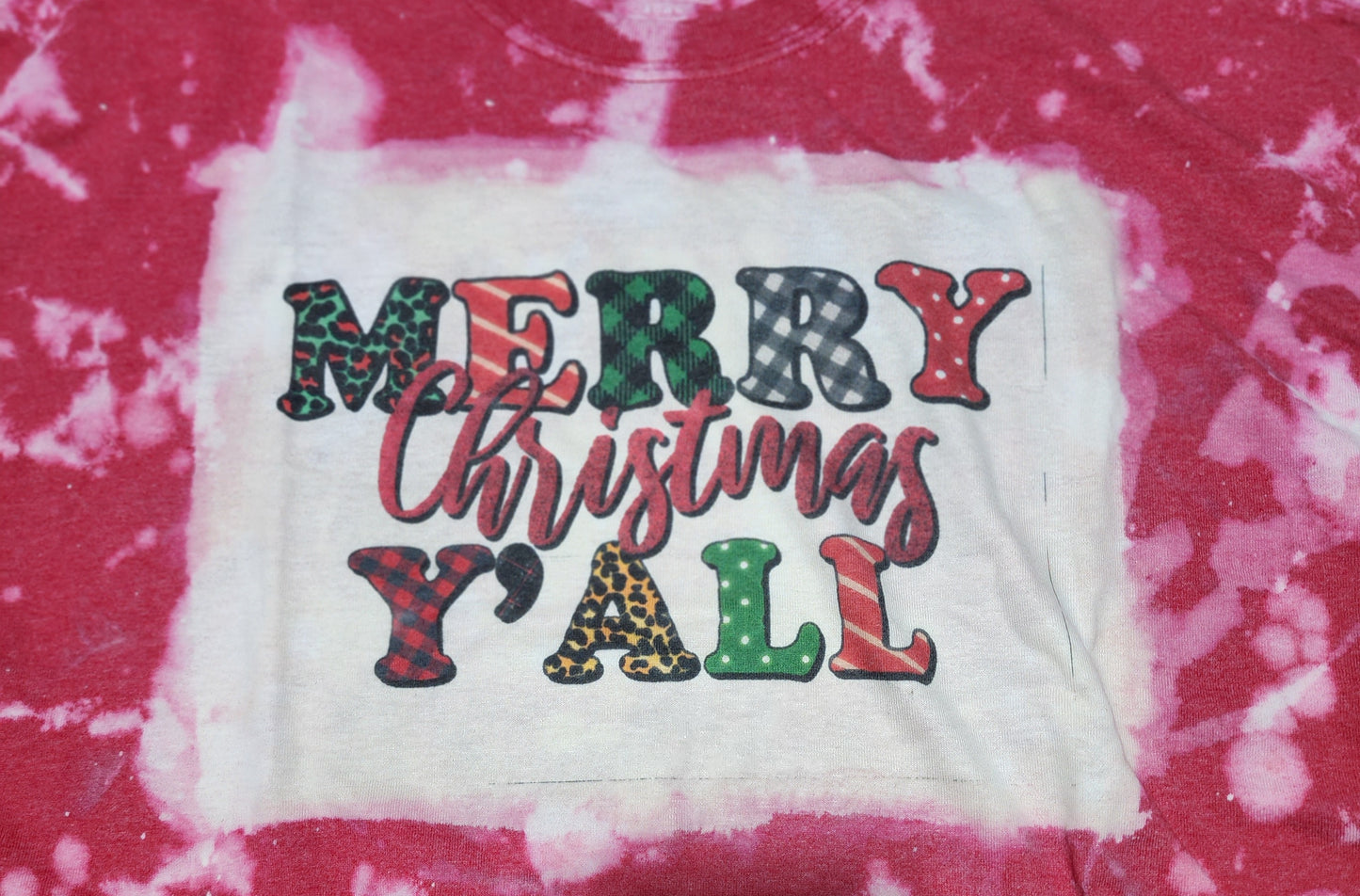 Merry Christmas Yall (red)